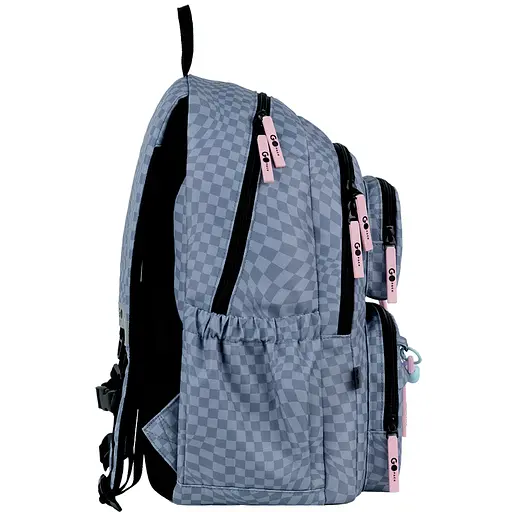 Рюкзак GoPack Education 120M-2 Pixel Mood Сірий (GO26-120M-2) - фото 4