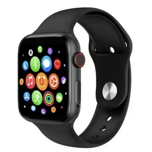 Умные сенсорные смарт-часы T500+ Pro Black (16081) - фото 2