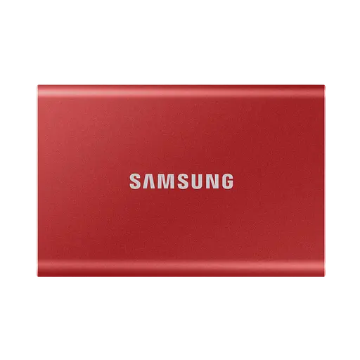 Зовнішній SSD 2.5" накопичувач Samsung T7 2TB Red (MU-PC2T0R/WW)