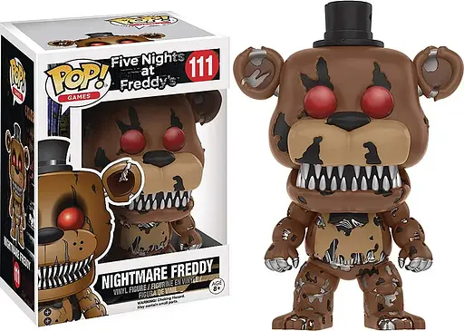 Фігурка Funko Pop Фанко Поп П'ять ночей з Фредді Фредді Five Nights at Freddy's Freddy 10 см FP FNAF F 111