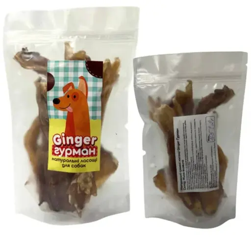 Лакомство Гурман Ginger жила бронза говяжья 105 г  - фото 1
