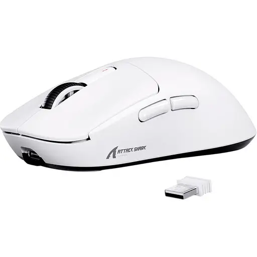 Миша Attack Shark X3 Wireless White [137544] - фото 5