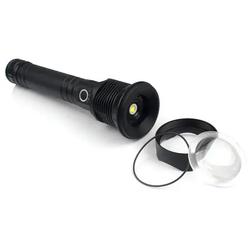 Ліхтар великий ручний Bailong 800 м 2000Lm з Zoom XANES 1282 XHP70 у кейсі - фото 3