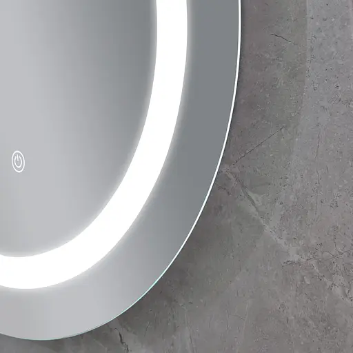 Зеркало Mixxus Plain MC03-60 (LED Touch, антизапотевание, димер, регулировка яркости) MI6662 - фото 5