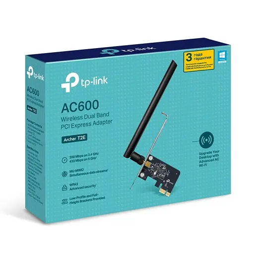 Беспроводной двухдиапазонный адаптер TP-Link Archer T2E - фото 7