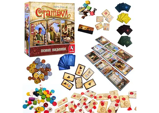 Настільна гра Планета Ігор Стамбул. Повне видання (Istanbul: Big Box) (укр.) (ISBBUA) - фото 15