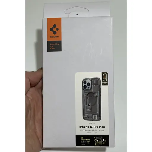 Чохол прозорий протиударний Spigen Ultra Hybrid MagSafe для Iphone 13 Pro Max (6.7") Zero One ACS05450 - фото 5