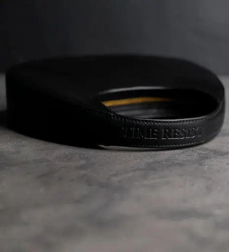 Кожаная сумка-полумесяц Time Resistance 28х15х6.5 см sum0028633 - фото 7