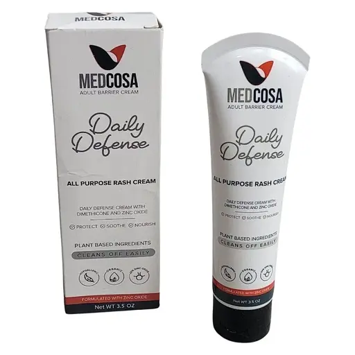 Оксидний крем органічний Бар'єрне нетримання сечі Medcosa Daily Defense Rash Adult ZInc