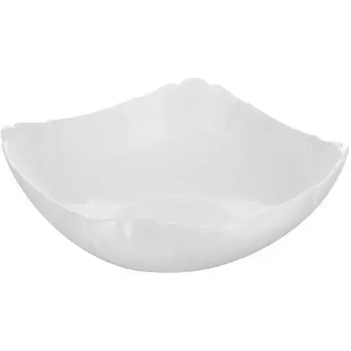 Салатник Luminarc LOTUSIA квадратний склокераміка білий d20 см (V1098)