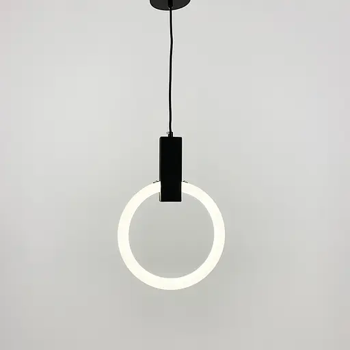 Кільцевий підвіс у чорному корпусі Ø 25 см | Арт. MJ 135-250 | Line F - фото 2