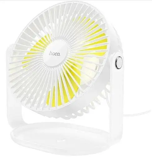 Вентилятор портативный Hoco F14 multifunctional powerful desktop fan - фото 2