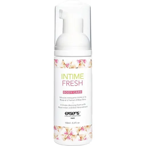 Піна для інтимної гігієни Exsens Intime Fresh екстракт троянди та алое віра 150 мл