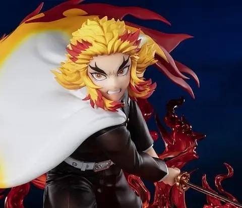 Фігурка Клинок розсікаючий демонам Кедзюро Ренгоку Demon Slayer Kyojuro Rengoku 15 см WST DS KR 01 - фото 2