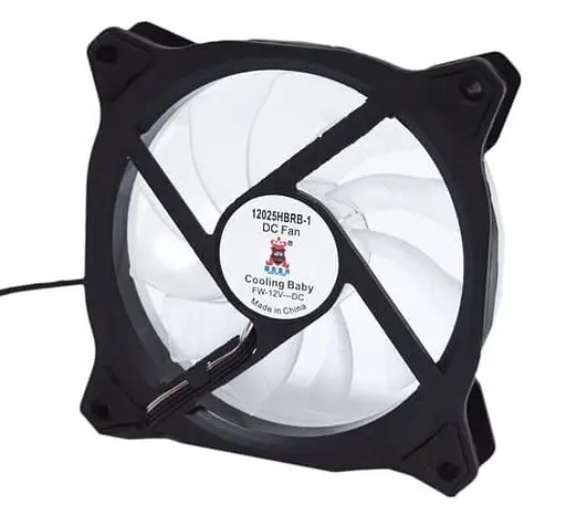 Вентилятор Cooling Baby RAINBOW 12025HBRB-1 (12025HBRB-1) - фото 4