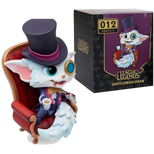 Фигурка Джентльмен Гнар Лига Легенд Gentleman Gnar League of Legends 10.2 LOL 21.45 - фото 1