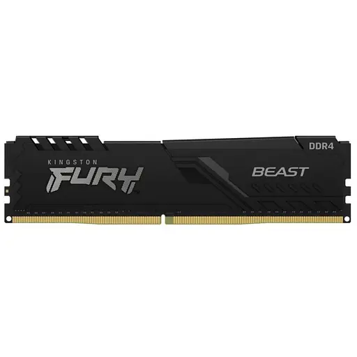 Память для ПК Kingston DDR4 32 ГБ KIT (16 ГБ x 2) 3200 Fury Beast Black - фото 1