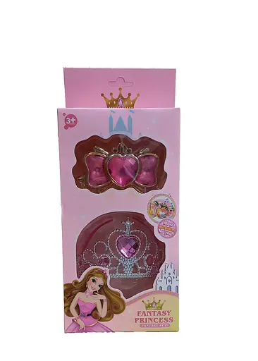 Аксесуари для дівчат 777-C763, батар. корона, аксес у короб. 15*6*8см (6981064400033) Рожевий - фото 2