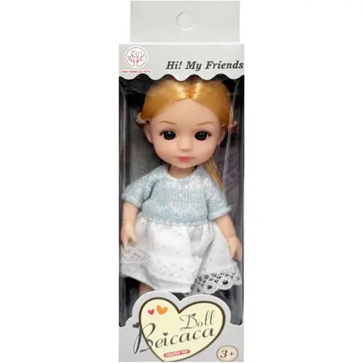 Дитяча іграшкова лялька Doll lovely Bambi 6788-3/4-4 розмір 15 см - фото 1