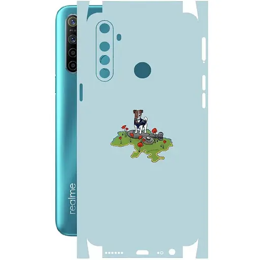 Защитная пленка StatusSKIN для Realme 5 Корпус Винил Патрон 2 - фото 1