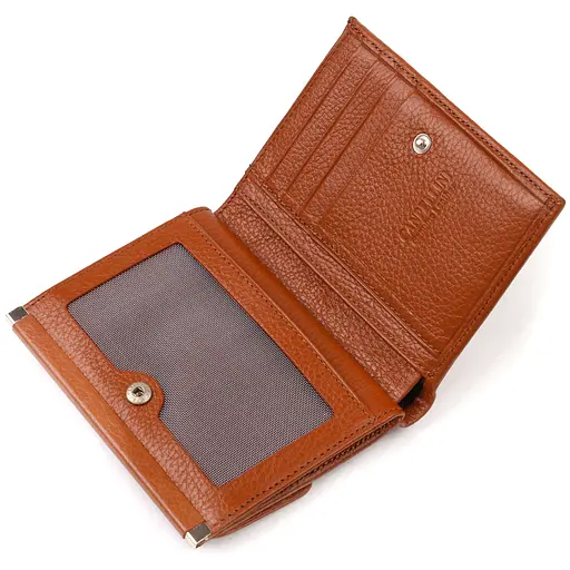 Женский кожаный кошелек Canpellini 12х9.8х1.5 см acs0025500 - фото 3