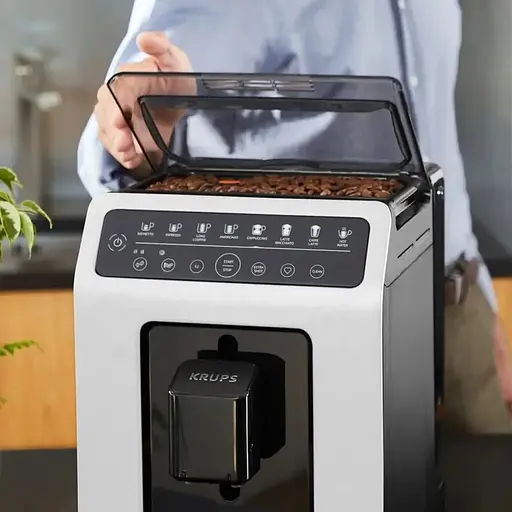 Кофемашина Krups Evidence Eco-Design 2.3 л зерно черно-белое - фото 7