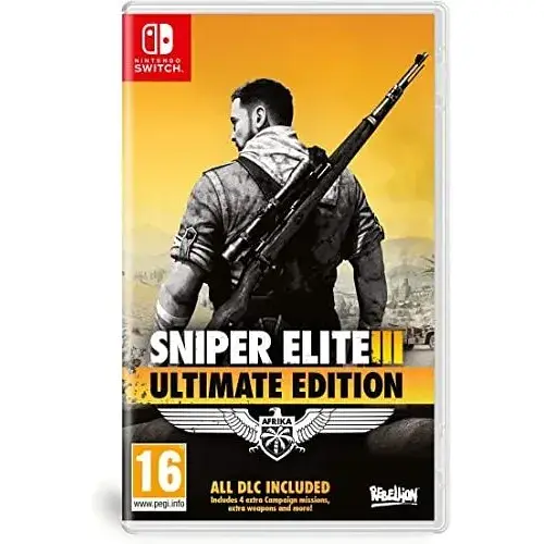 Гра Sniper Elite 3 Ultimate Edition (російська версія) (Nintendo Switch)