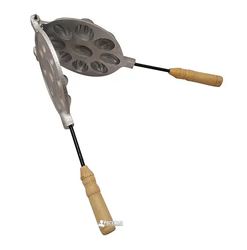 Орешница форма для выпечки орешков — 16 половинок орехов, ХЕАЗ 81836 - фото 6