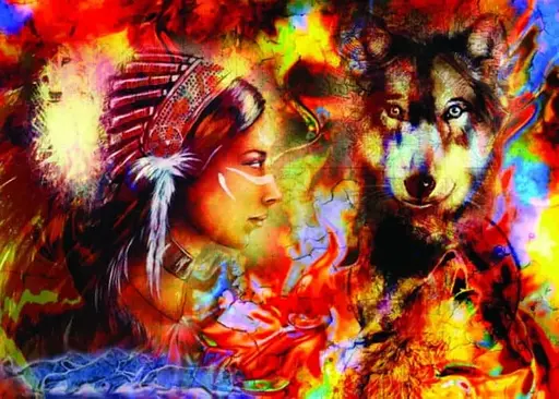 Пазл Anatolian Дева-волчица 1500 эл. (4562) - фото 2