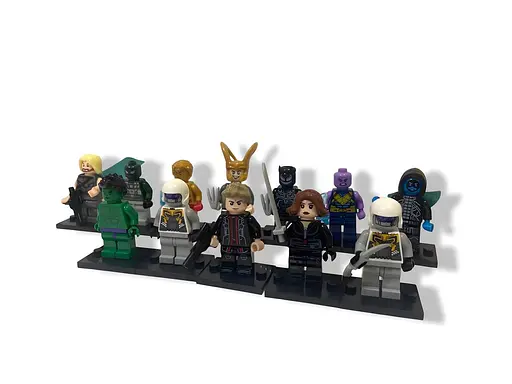 Набір ігрових фігурок Месники 12 шт. зі броєю (2804-1) - фото 4