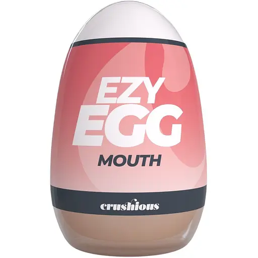 Інтимний мастурбатор Crushious Ezy Egg Oral 8.7 х 5.6 см - фото 2