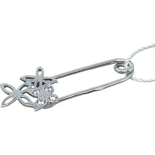 Золотая брошь Империя золота с фианитами. БШ127БИ