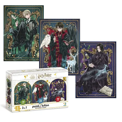 Дитячий пазл 3 в 1 "Династія чарівників" DoDo Toys 200575 набір 4 в 1 - фото 6