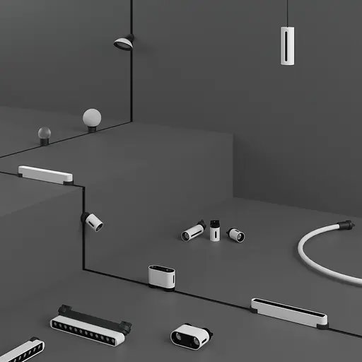 Магнитный светильник Skarlat RCZ-MZ04 7W WH+BK 4000K - фото 9