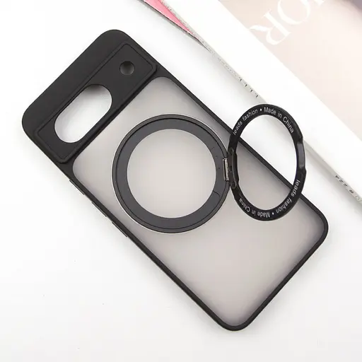 Чохол TPU Timeshield with MagSafe для Google Pixel 8a Black - фото 3