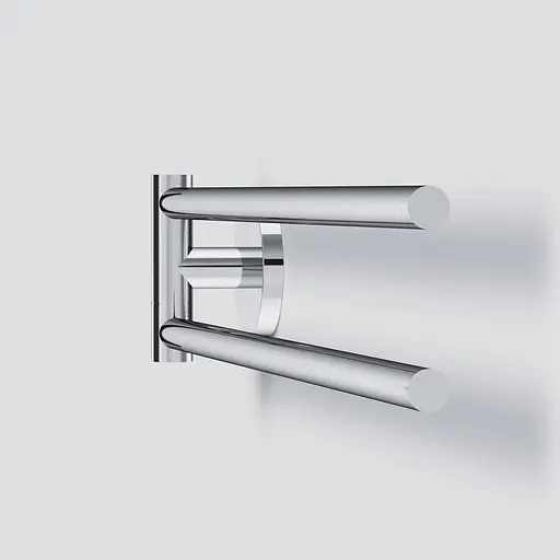 Подвійна вішалка-вертушка для рушників AM.PM X-Joy хром A85A32600 Хром - фото 5