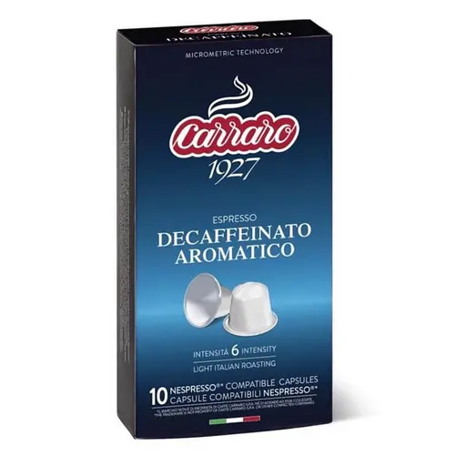 Кофе в капсулах Nespresso Carraro Decaffeinato Aromatico 10 шт - фото 2
