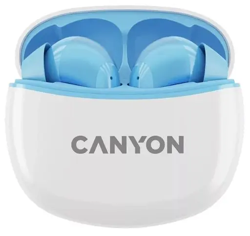 Навушники Canyon TWS-5 Blue (CNS-TWS5BL) - фото 1