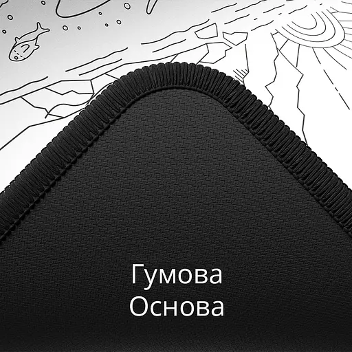 Килимок для миші Dark Project Terra Nostra XL Білий - фото 8