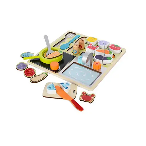 Дитячий розвиваючий сортер "Продукти-Кухня" MD 1848-1