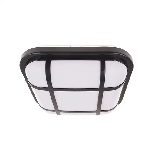Cвітильник Brille настінний AL-15SQ-H/20W NW IP54 BK - фото 1