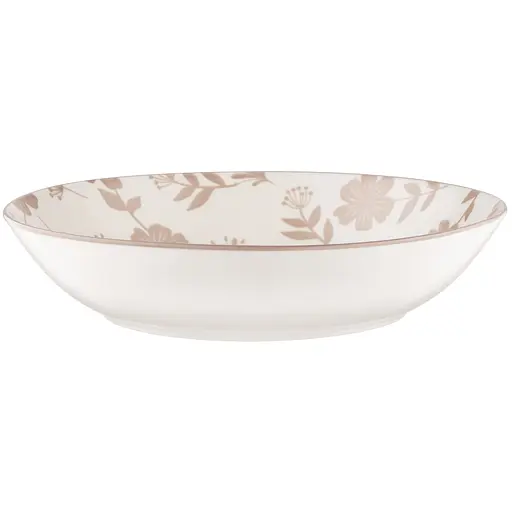 Тарілка супова Ardesto  Ravenna порцеляна 790 мл 20 см біло-бежевий (AR1320R) - фото 2