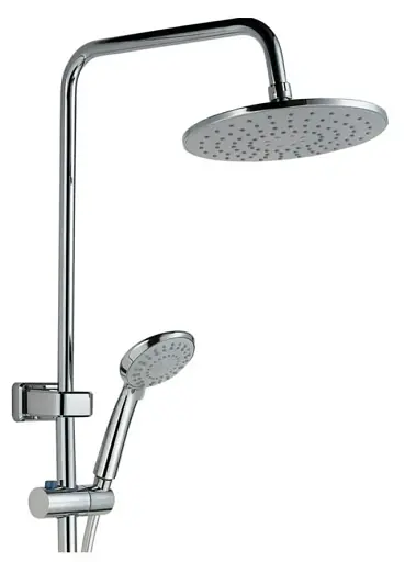 Душова система Zegor PUD16-A045 зі змішувачем і тропічним душем Хром 30412 - фото 4