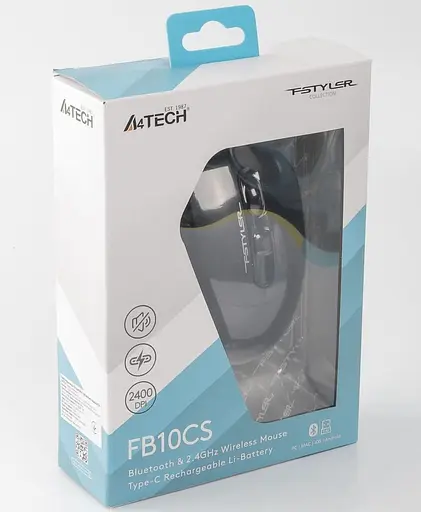 Беспроводная мышь A4Tech Fstyler FB10CS Wireless Stone Black (FB10CS (Stone Black)) - фото 9