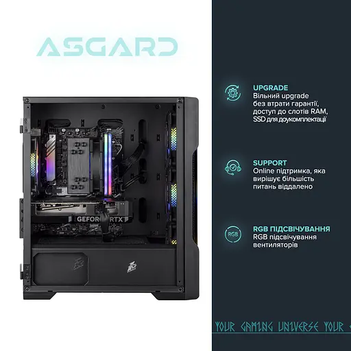 Компьютер персональный Asgard Hel (A84F.32.S10.56.8.5981) - фото 6