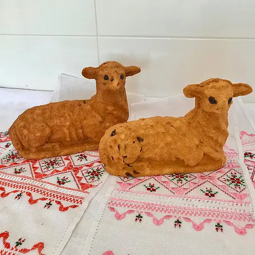 Форма алюмінієва великодня "Баранчик" для випічки святкового цільного кексу баранчика 18х14.5х8 см, Ласунка 84077 - фото 9