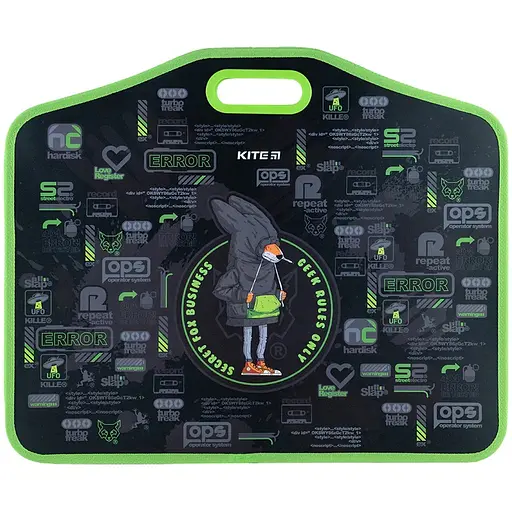 Портфель-папка Kite Fox Rules на липучках 1 отдел A3 (K24-208-2) - фото 1