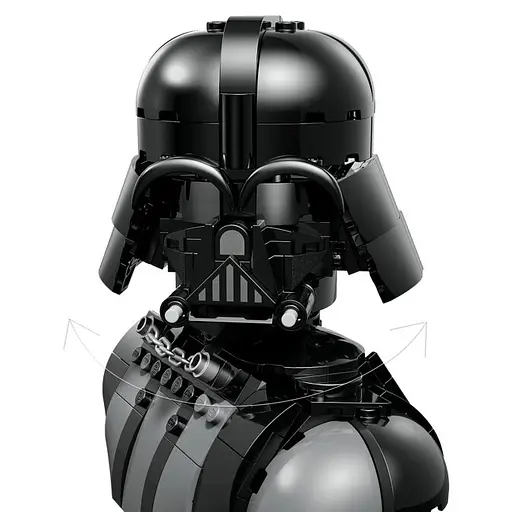 Конструктор LEGO Star Wars Погруддя Дарта Вейдера V29 349 деталей (75439) - фото 6