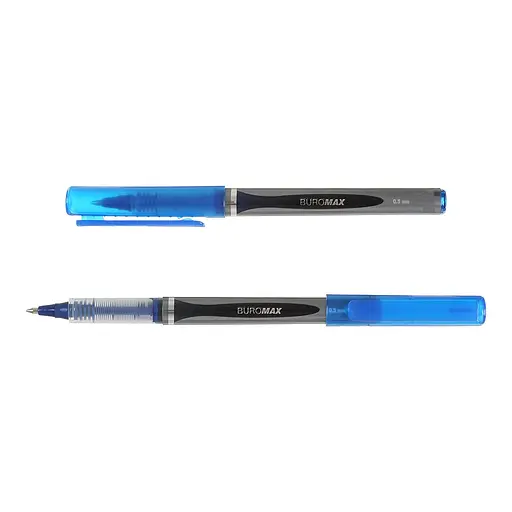 Ручка роллер 0.5 мм, синий BM.8322-01 Buromax (4823126801612) - фото 3