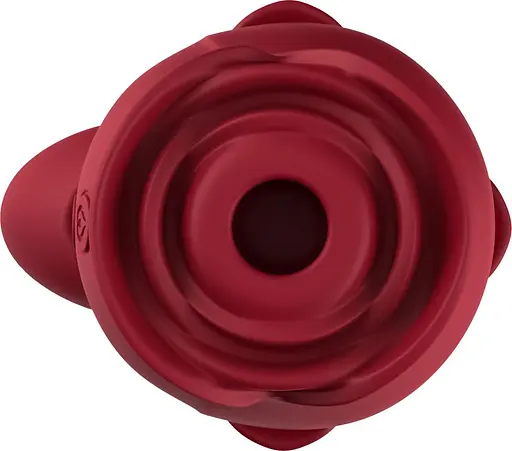 Вакуумний стимулятор клітора з вібрацією B - Series Joy Boss Series Rose бордовий - фото 2